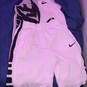 White Nike outfit